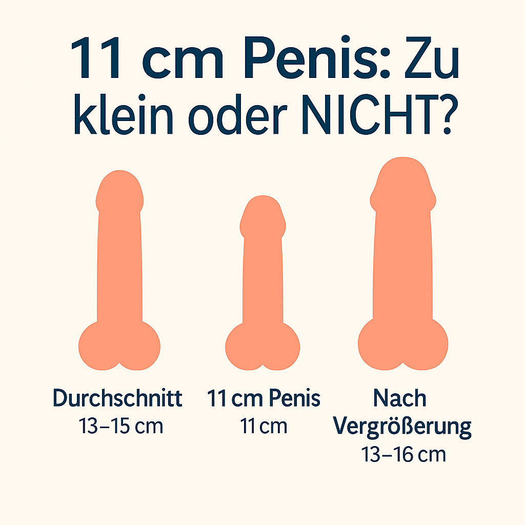 11 cm Penis – zu klein oder nicht? Merd Center Türkiye Informiert über Penisvergrößerung.