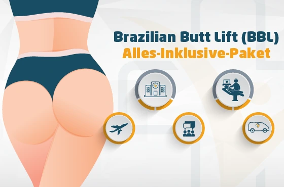 Brazilian Butt Lift (BBL) Turkei Alles-Inklusive-Paket